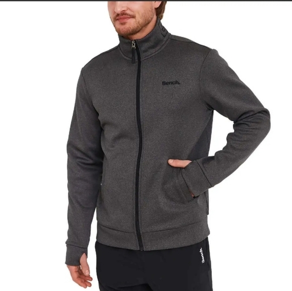 Brand New With Tag : Bench Men’s Full Zip Jacket. GREY only - Picture 2 of 10